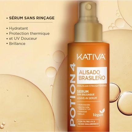 Kativa Premium Brazilian Straightening Set With Hyaluronic Acid