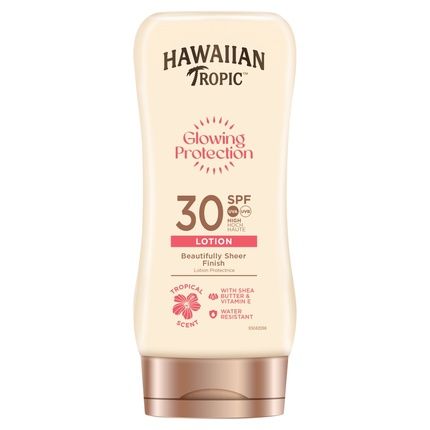 Hawaiian Tropic Glowing Protection Waterproof Sunscreen Lotion Spf 30 180Ml