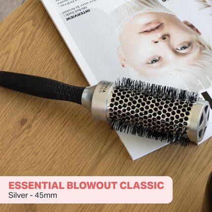 Olivia Garden Essential Blowout Classic Silver 45 Fast Drying