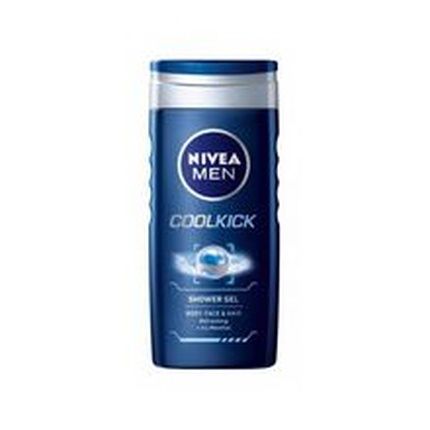 Nivea Fresh Kick Shower Gel 250 Ml For Face Body And Hair
