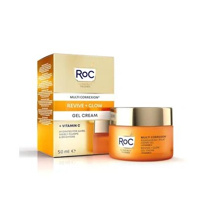 Roc Multi Correction Revive + Glow Gel Cream Anti-Aging 50Ml