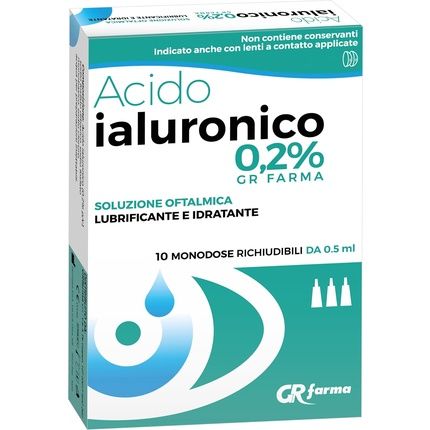 Gr Farma Hyaluronic Acid 0.2% Ophthalmic Solution