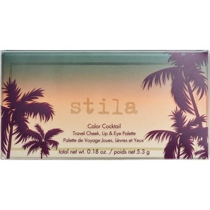 Stila Color Cocktail Travel Cheek, Lip & Eye Palette - Tequila Sunrise