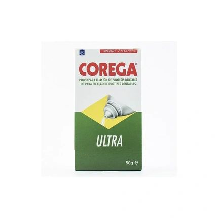 Corega Ultra Powder Denture Adhesive 50G