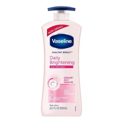 Vaseline Healthy Bright Lotion 600Ml Pump - Pink