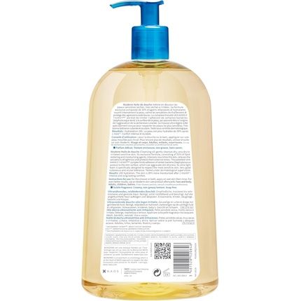 Bioderma Atoderm Shower Oil Cleansing Oil Body Wash For Very Dry Skin And Eczema