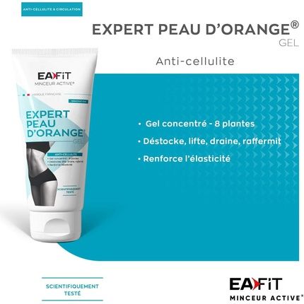 Eafit Gel Expert Cellulite Gel Tube - Let Your Confidence Shine Through - Image 3