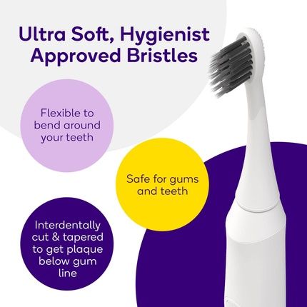 Burst Original Sonic Electric Toothbrush For Adults Black - Soft Bristle Deep - Image 3