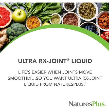 Naturesplus Ultra Rx-Joint Liquid Honey Lemon 30 Fl Oz Supports Healthy Joint Function With Glucosamine Chondroitin Msm Gluten Free 30 Servings