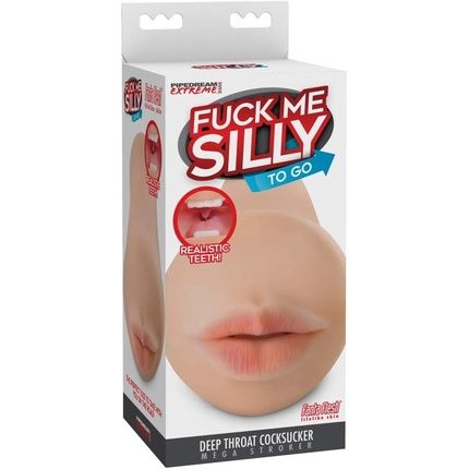 Unbekannt Extreme Toyz And Dolls Fuck Me Silly Travel Size Deepthroat Cock Sucker Flesh Color