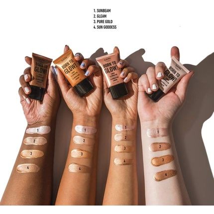 Nyx Professional Makeup Born To Glow Liquid Illuminator Gleam 18Ml
