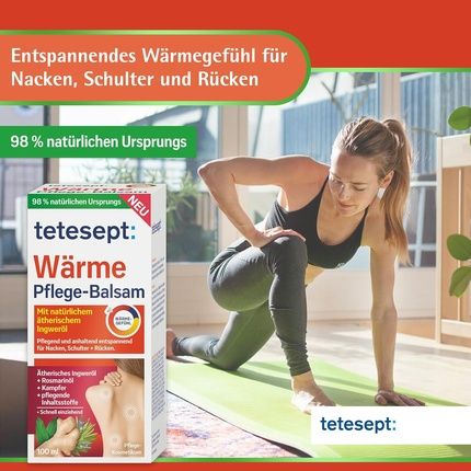 Tetesept Warming Care Balm 100Ml Tube Soothing Warming Ointment - Image 3