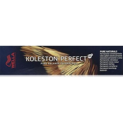 Wella Koleston Perfect Me+ Pure Naturals Permanent Hair Colour Cream 6/00 Dark Natural Blonde 60Ml