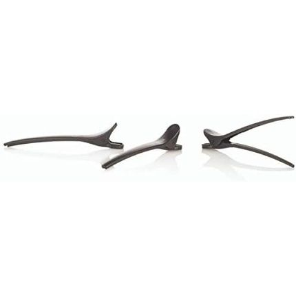 Maxi Black Plastic Clips