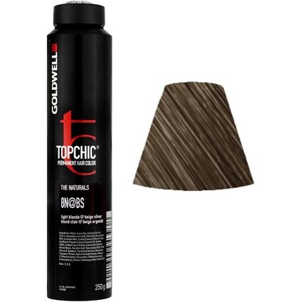 Goldwell Topchic 8N@Bs Light Blonde Beige Silver Can 250Ml