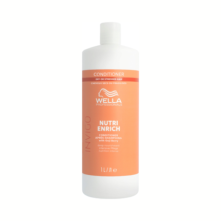 Wella Professional Invigo Nutrienrich Deep Nourishing Conditioner 1000Ml For Dry And Damaged Hair - Image 3