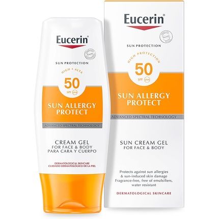Eucerin Sun Cream Gel Allergy Spf 50 150Ml