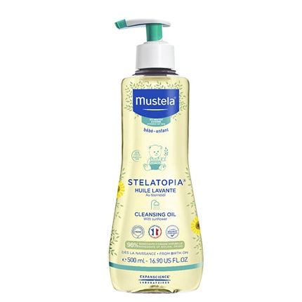 Mustela Bb Stelatopia Shower Oil 500 Ml For Extremely Dry And Atopic Skin - Image 4