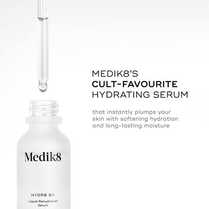 Medik8 Hydr8 B5 Hyaluronic Acid Hydration Lightweight Moisturising Serum 30Ml - Image 3