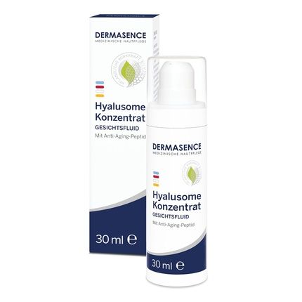 Dermasence Hyalusome Concentrate 30Ml - Intensive Concentrate For Preventing Wrinkles And Hydrating - Protects Against Environmental Influences And Premature Skin Aging - With Hyaluronic Acid - Smoothes Fine Lines