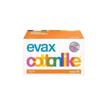 Evax Evax Cottonlike Maxi Pantyliners 40 Units