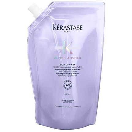 Krastase Hydrating Illuminating Shampoo Refill For Lightened And Highlighted Hair Blond Absolu Bain Lumire 500 Ml