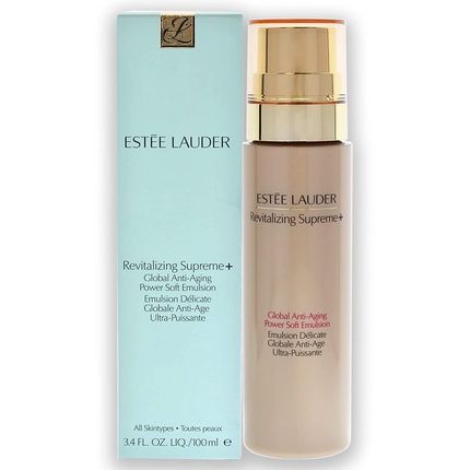 Estee Lauder Revitalizing Supreme Plus Global Anti-Aging Power Soft Emulsion For Women 3.4Oz