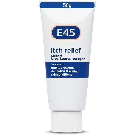 E45 Itch Relief Cream 50G Anti Itch Cream For Skin Irritation Non-Greasy Eczema Dermatitis Instantly Soothes And Calms Skin