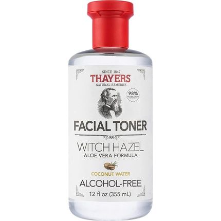 Thayers Alcohol-Free Coconut Water Witch Hazel Facial Toner With Aloe Vera Formula 12Oz