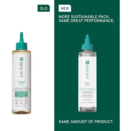 Biolage Scalp Sync Purifying Scalp Concentrate Balances Scalp Moisture