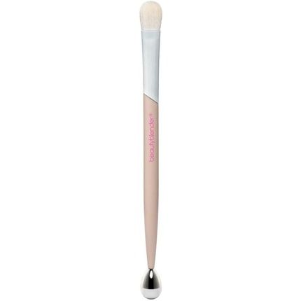 Beautyblender Shady Lady All-Over Blending Eyeshadow Brush And Cooling Anti-Puff Eye Roller For Dark Circles