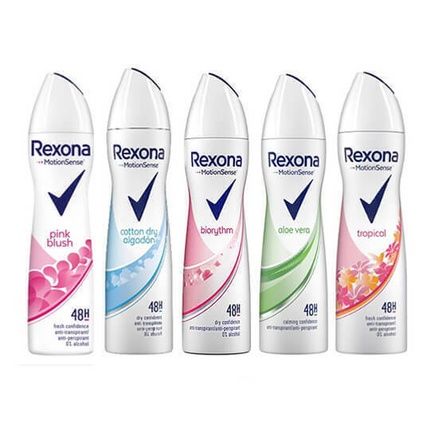 Rexona Women Alcohol-Free Antiperspirant Deodorant Spray 200Ml