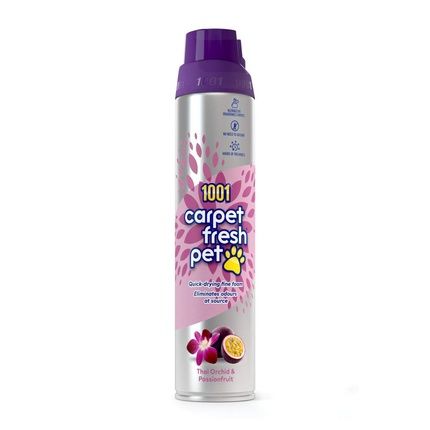 1001 Carpet Fresh Pet Thai Orchid & Passionfruit Fragrance - Quick Drying, For