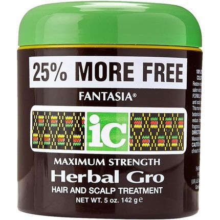 Ic Maximum Strength Herbal Gro Hair And Scalp Treatment 142G