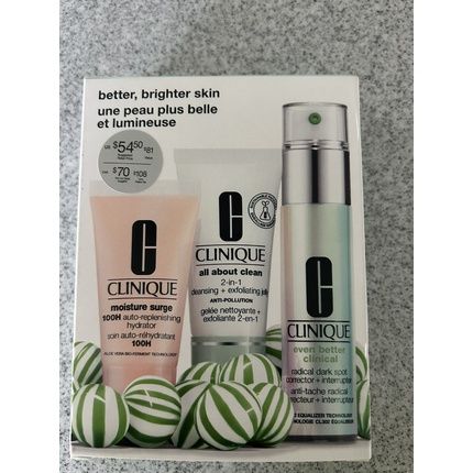 Clinique Better Brightening Skincare Three-Piece Set