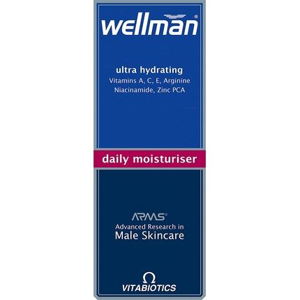 Vitabiotics Wellman Skin Light Daily Moisturiser 50Ml