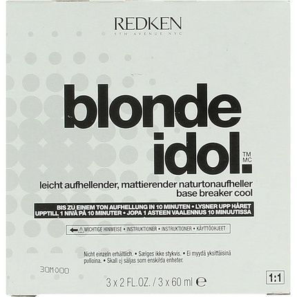 Redken Blonde Idol Base Breaker Cool Hair Color Set 180Ml