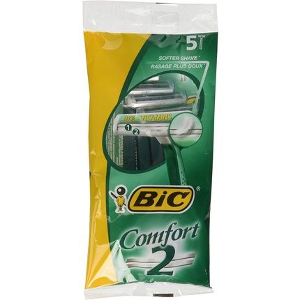Bic Comfort 2 Green 5 Units Bic Razors