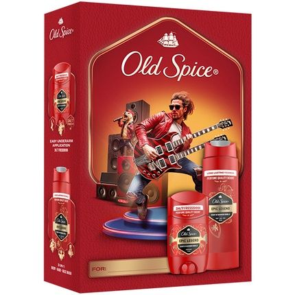Old Spice Gp Epic Legend Deostick 50Ml Shower 250Ml