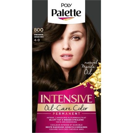 Poly Palette Hair Dye 800 Dark Brown 115Ml