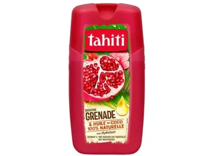 Tahiti Shower 250 Ml Pomegranate Coconut Oil Body Cleansing