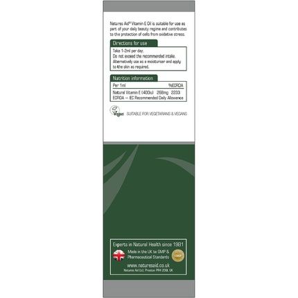 Natures Aid Vitamin E Oil 50Ml - Image 3