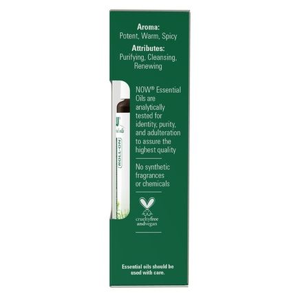 Now Foods Essential Oils Tea Tree Roll-On Certified Organic Purifying Blend