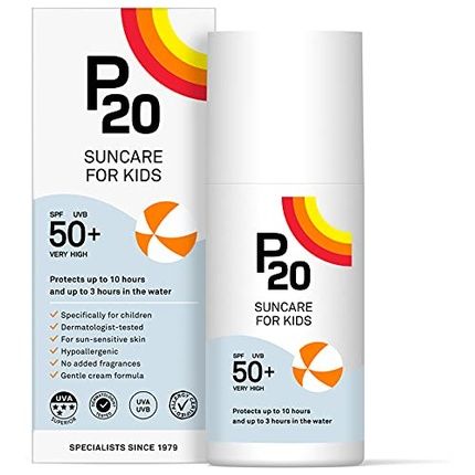 P20 Sunscreen For Kids Spf 50 High Water Resistance 200Ml