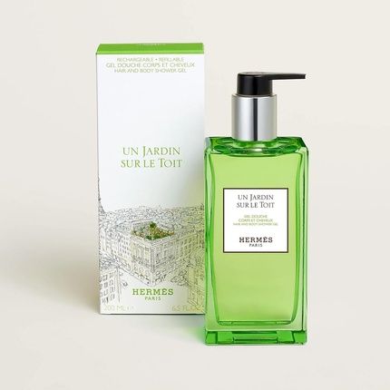 Hermes Un Jardin Sur Le Toit Hair And Body Shower Gel 6.5 Ounce