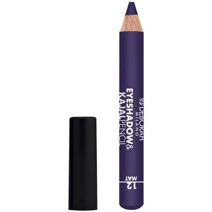 Deborah Eyeshadow And Kajal 12 Violet Mat Pencil Eyes Cosmetic Per Il Face