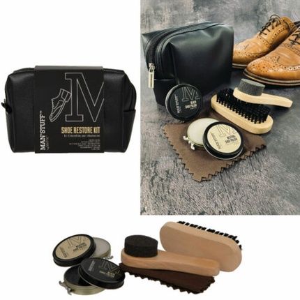 Man'Stuff Shoe Restore Kit Technic Men'S Toiletry Set