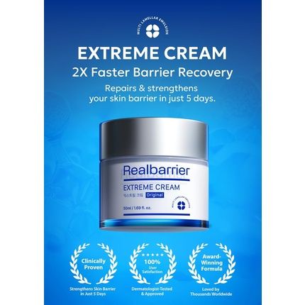 Real Barrier Extreme Cream 50Ml - Rich Anti-Ageing Moisturising Cream