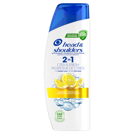 Head & Shoulders 2-In-1 Citrus Fresh Shampoo - 330Ml