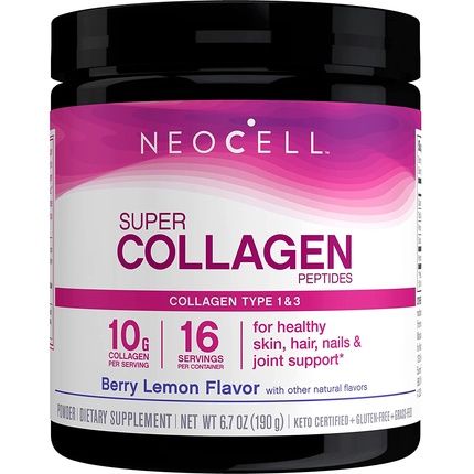 Neocell Super Collagen Type 1 & 3 Berry Lemon 190G